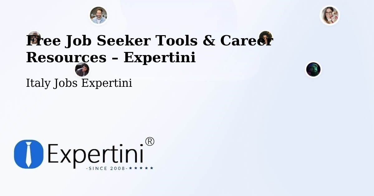 Free Job Seeker Tools & Career Resources – Vanzaghello - Vanzaghello, Italy Jobs Expertini