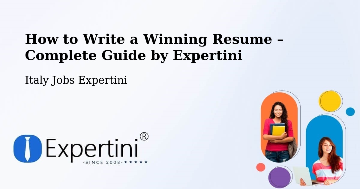 Resume Writing Guide for Job Seekers – Vanzaghello - Vanzaghello, Italy Jobs Expertini