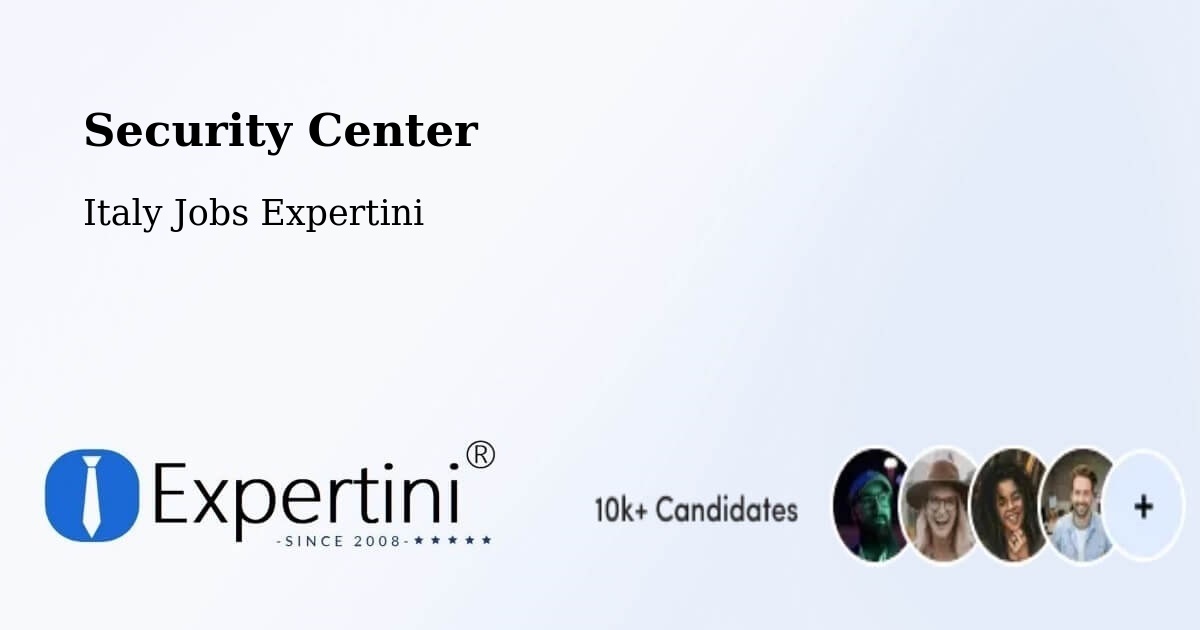 Security & Compliance – Vanzaghello - Italy Jobs Expertini